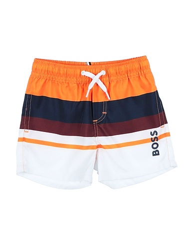 BOSS Swim shorts Orange 100% Polyester