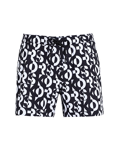 MICHAEL KORS MENS Boxer mare Bianco 90% Poliestere riciclato, 10% Elastan