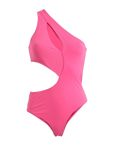 ONLY Badeanzug Fuchsia 85% Polyester, 15% Elastan