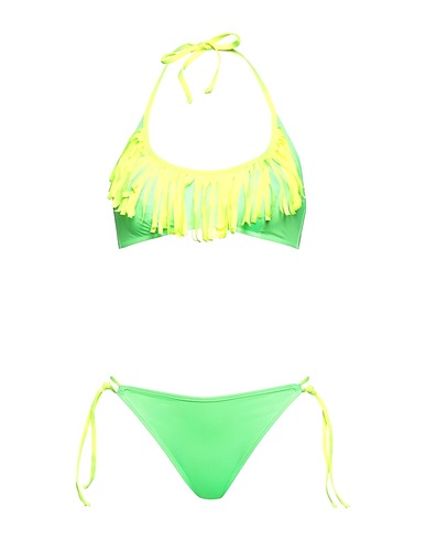 TWINSET Bikini U&B Lime green 87% Polyester, 13% Elastane