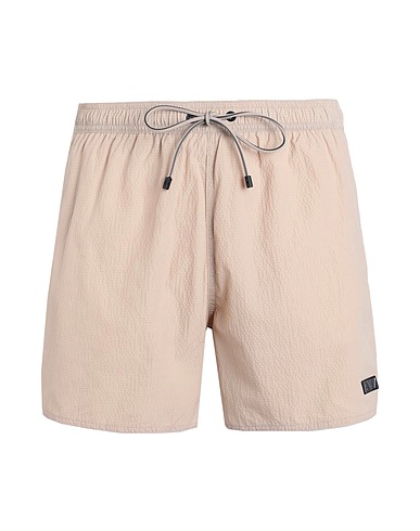 EMPORIO ARMANI Swim shorts Sand 100% Polyester