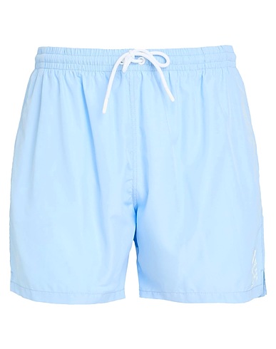 KANGOL Swim shorts Light blue 100% Polyester