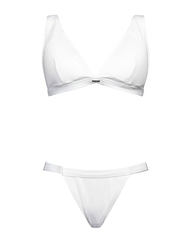 EMPORIO ARMANI Bikini SWIMWEAR Bianco 85% Poliammide, 15% Elastan