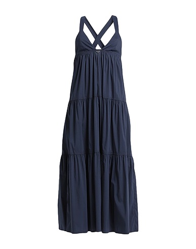 EMPORIO ARMANI Cover-up Midnight blue 62% Polyamide, 30% Cotton, 8% Elastane