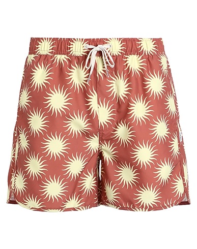 DEDICATED. Swim shorts Camel 100% P.E.T. recycled polyester