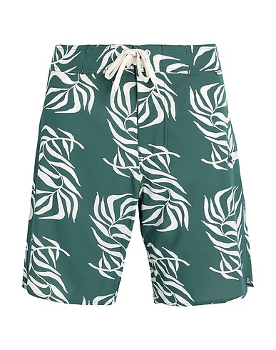 DEDICATED. Swim shorts Green 88% P.E.T. recycled polyester, 12% Elastane