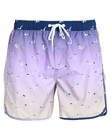DEDICATED. Swim shorts Mauve 100% P.E.T. recycled polyester