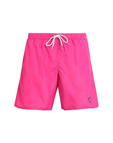 YES I AM by CRISTIANO RINALDI Swim shorts Fuchsia 100% Polyester