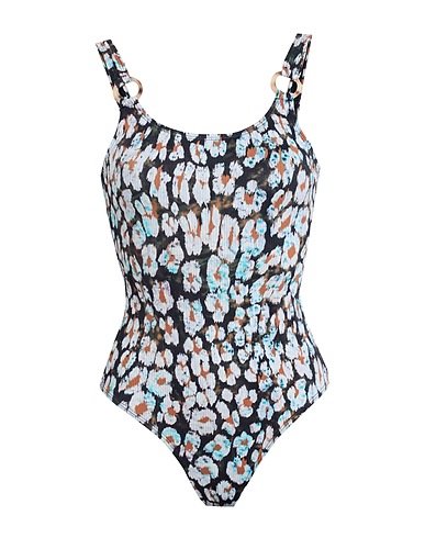 TOPSHOP One-piece swimsuits Ivory 82% Polyamide, 18% Elastane