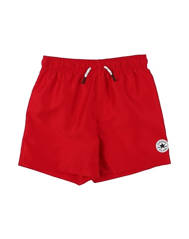CONVERSE Swim shorts CORE PULL-ON SWIM TRUNK
 Red 100% Polyester