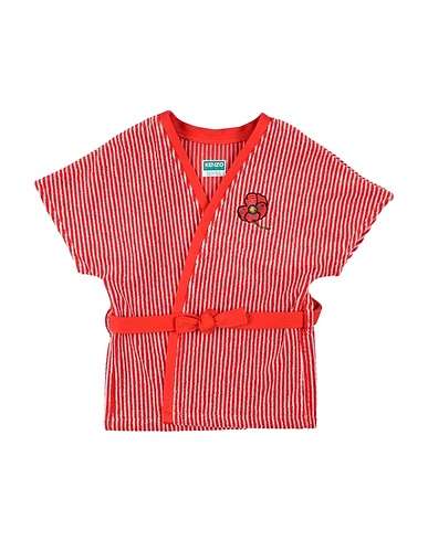 KENZO KIDS Vestaglie e accappatoi Rosso pomodoro 100% Cotone