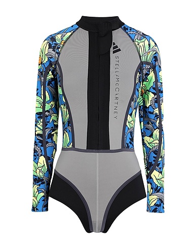 ADIDAS by STELLA McCARTNEY Swimwear adidas by Stella McCartney TrueNature Swimsuit longsleeve
 Black 78% Polyester, 22% Elastane