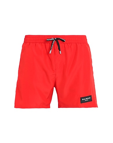 BALMAIN Boxer mare BOXER Rosso pomodoro 100% Poliestere