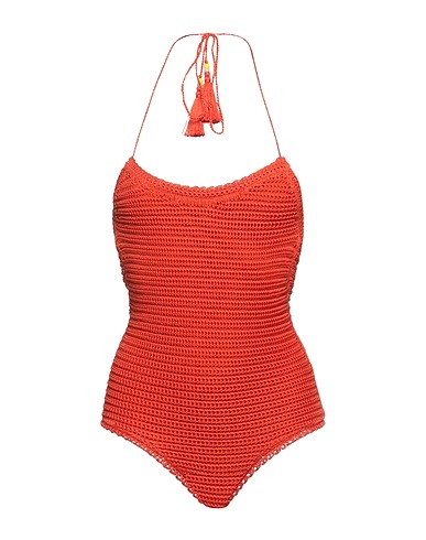 ALANUI One-piece swimsuits Orange 100% Cotton