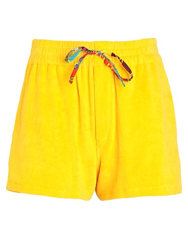 VERSACE Cover-ups Yellow 81% Cotton, 19% Polyamide