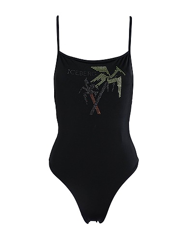 ICEBERG One-piece swimsuits Black 82% Polyamide, 18% Elastane