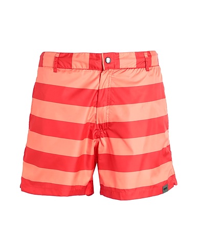 ASPESI Swim shorts Red 100% Polyester