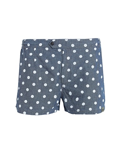 ASPESI Swim shorts Blue 100% Cotton