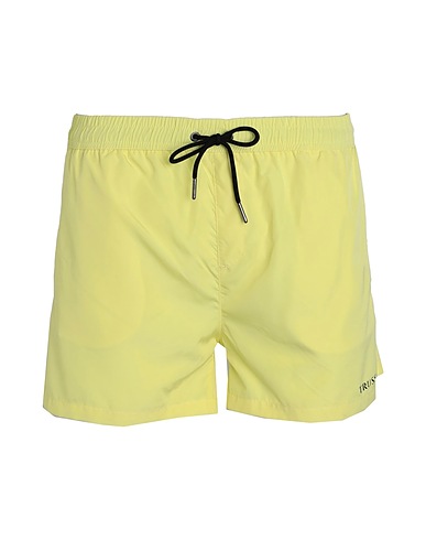 TRUSSARDI Swim shorts Yellow 100% Polyester