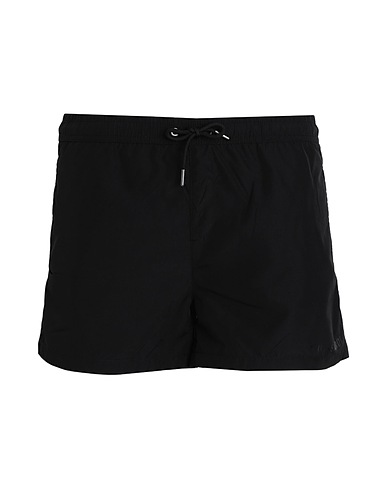 TRUSSARDI Swim shorts Black 100% Polyester