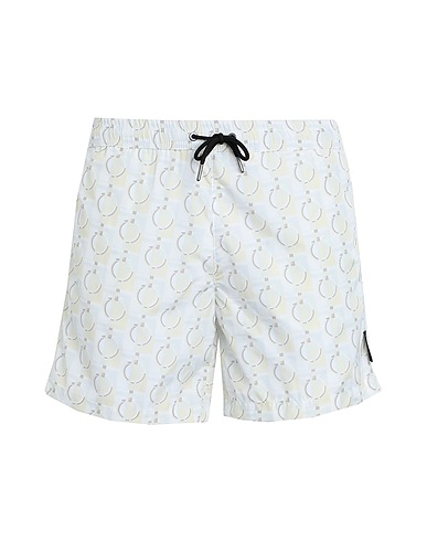 TRUSSARDI Swim shorts Light green 100% Polyester