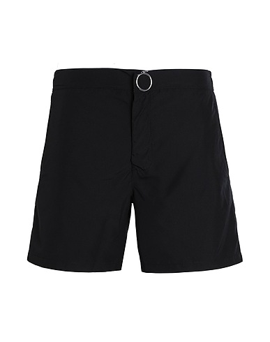 TRUSSARDI Swim shorts Black 100% Polyester