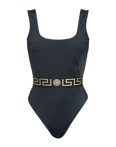 VERSACE Badeanzug Schwarz 78% Polyamid, 22% Elastan