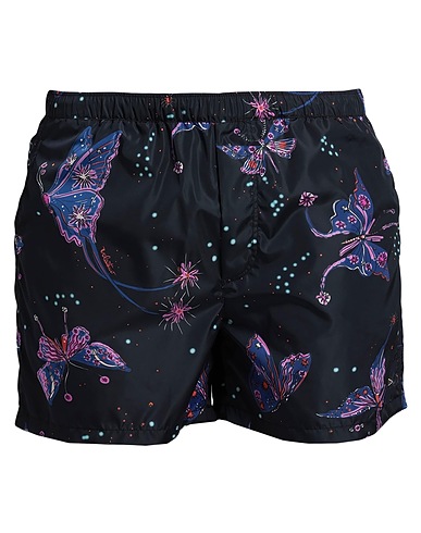 VALENTINO GARAVANI Swim shorts Midnight blue 100% Polyamide
