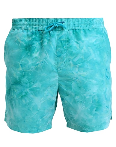 GUESS Boxer mare Turchese 100% Poliestere