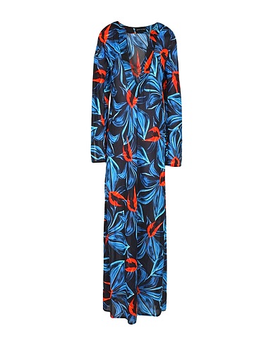 LOUISA BALLOU Cover-ups Blue 100% Cotton
