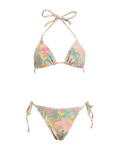NEVER FULLY DRESSED Bikini Lime green 83% Polyester, 9% Metallic fiber, 8% Elastane