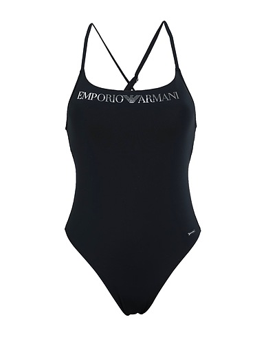 EMPORIO ARMANI Costume intero Nero 85% Poliammide, 15% Elastan