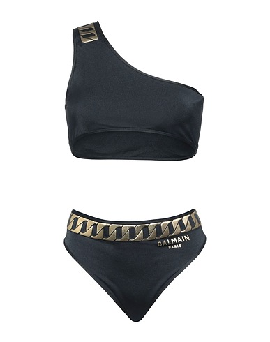 BALMAIN Biquini Negro 80% Poliamida, 20% Elastán