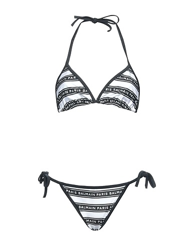 BALMAIN Bikini White 80% Polyamide, 20% Elastane