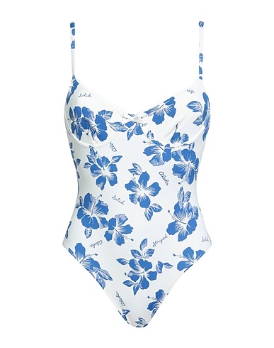 SOLID & STRIPED One-piece swimsuits Off white 81% Nylon, 19% Elastane