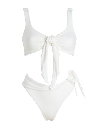 FRANKIES BIKINIS Bikini GAIA COTTON TOP-GAIA COTTON BOTTOM

 White 92% Cotton, 8% Elastane