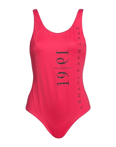 ARMANI EXCHANGE One-piece swimsuits Magenta 82% Polyamide, 18% Elastane