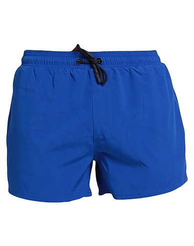 Y-E-S YOUR EVERYDAY SUPERHERO Swim shorts Blue 90% Polyester, 10% Elastane
