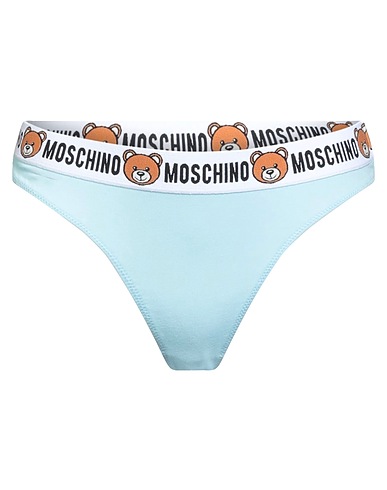 MOSCHINO Brief UNDERWEAR Sky blue 95% Cotton, 5% Elastane