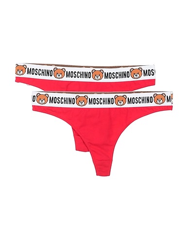 MOSCHINO 삼각팬티 UNDERWEAR 레드 95% 코튼, 5% 엘라스테인