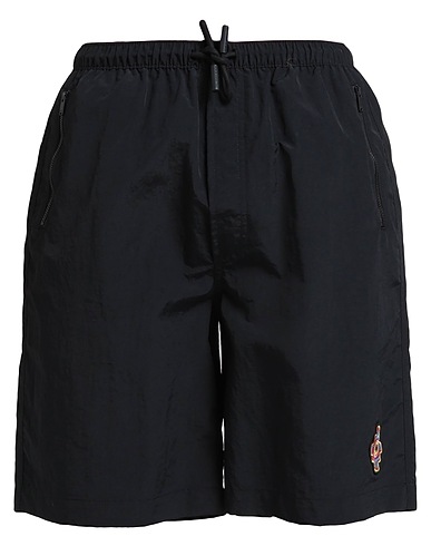 MARCELO BURLON Swim shorts Black 100% Polyamide, Polyester