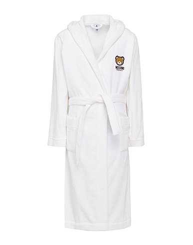 MOSCHINO Vestaglie e accappatoi Bianco 100% Cotone