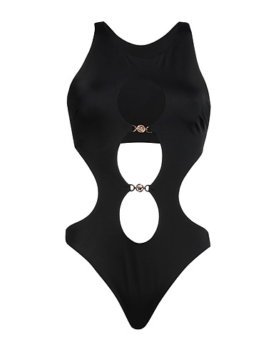 VERSACE One-piece swimsuits Black 78% Polyamide, 22% Elastane