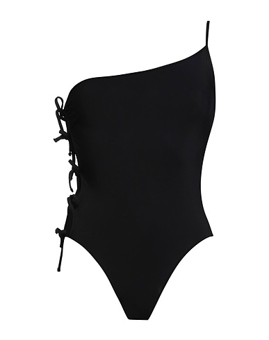 RICK OWENS One-piece swimsuits Black 73% Polyamide, 27% Nylon