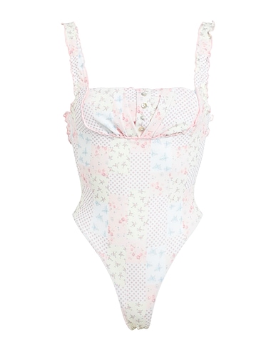 FRANKIES BIKINIS One-piece swimsuits Light pink 94% Polyester, 6% Elastane