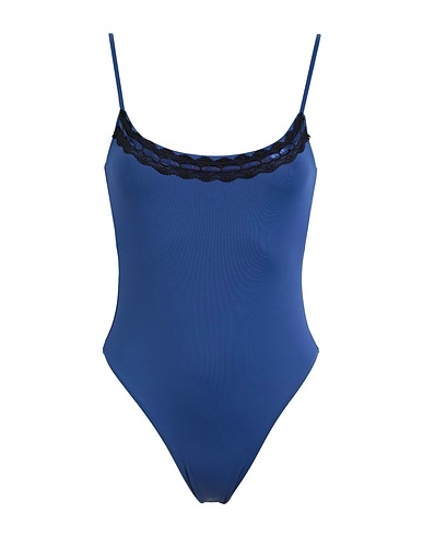 FRANKIES BIKINIS One-piece swimsuits Blue 80% Nylon, 20% Elastane