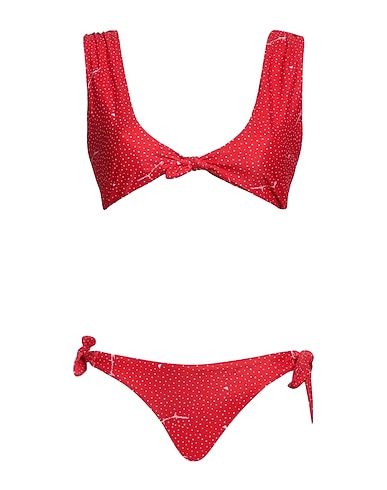 EMPORIO ARMANI Bikini Red 80% Polyamide, 20% Elastane