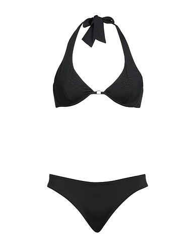 EMPORIO ARMANI Bikini Black 92% Polyamide, 8% Elastane