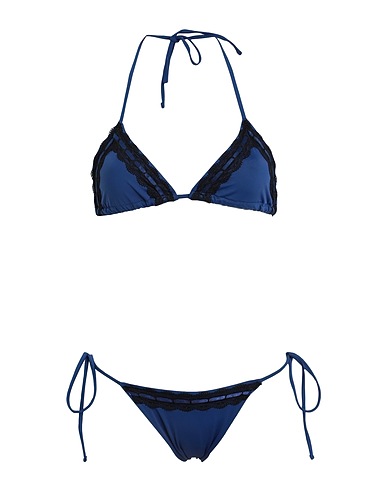 FRANKIES BIKINIS Bikini Blue 80% Nylon, 20% Elastane