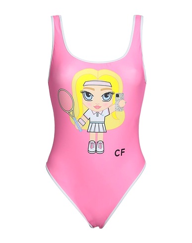 CHIARA FERRAGNI Costume intero Fucsia 82% Poliestere, 18% Poliammide